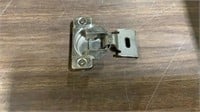 1 LOT, 250 1/2” Nickel Overlay Face Frame Hinges