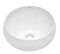 Ruvati RVB0312 Vista 12" White Vitreous Porcelain