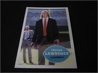 2021 TOPPS X TREVOR LAWRENCE AUTOGRAPH RC