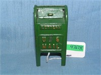 Cast iron U.S. mail box bank circa 1930s