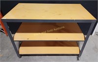 3 Tier Wheeled Workshop Table