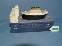 The Titanic cast iron mechanical bank