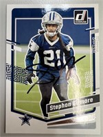 Cowboys Stephon Gilmore Signed Card with COA