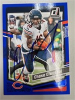 Bears Chase Claypool Signed Card with COA