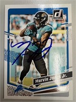 Lions Marvin Jones Jr. Signed Card with COA