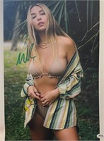 Madelyn Cline Signed 11x14 with COA