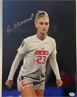 Alisha Lehmann Signed 11x14 with COA