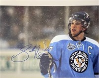 Penguins Sidney Crosby Signed 11x14 with COA