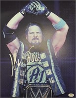 WWE AJ Styles Signed 11x14 with COA