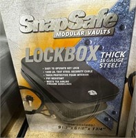 SnapSafe modular vaults lock box