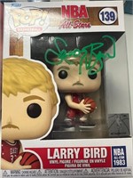 All Star Larry Bird Signed Funko Pop with COA