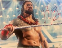 Romain Reigns Signed 11x14 with COA