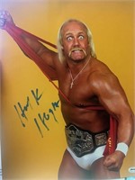 WWE Hulk Hogan Signed 11x14 with COA