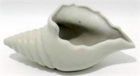 * Vintage Ivory White Van Briggle Shell Vase