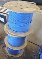 3 partial Rolls of Cat 6 Wire