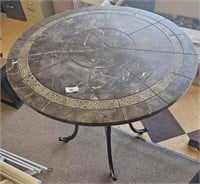 3 ft Round  Bistro Tile Top Table  3 ft tall