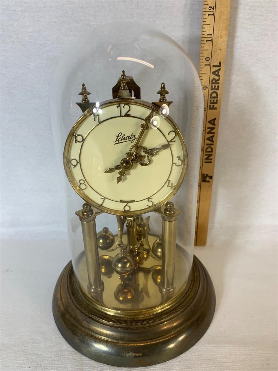 Vintage Schatz 400 Anniversary Clock