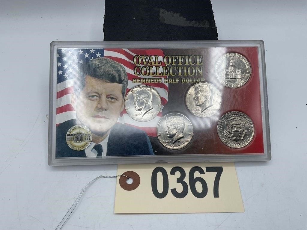 OVAL OFFICE COLLECTION KENNEDY HALF DOLLAR PROOF S