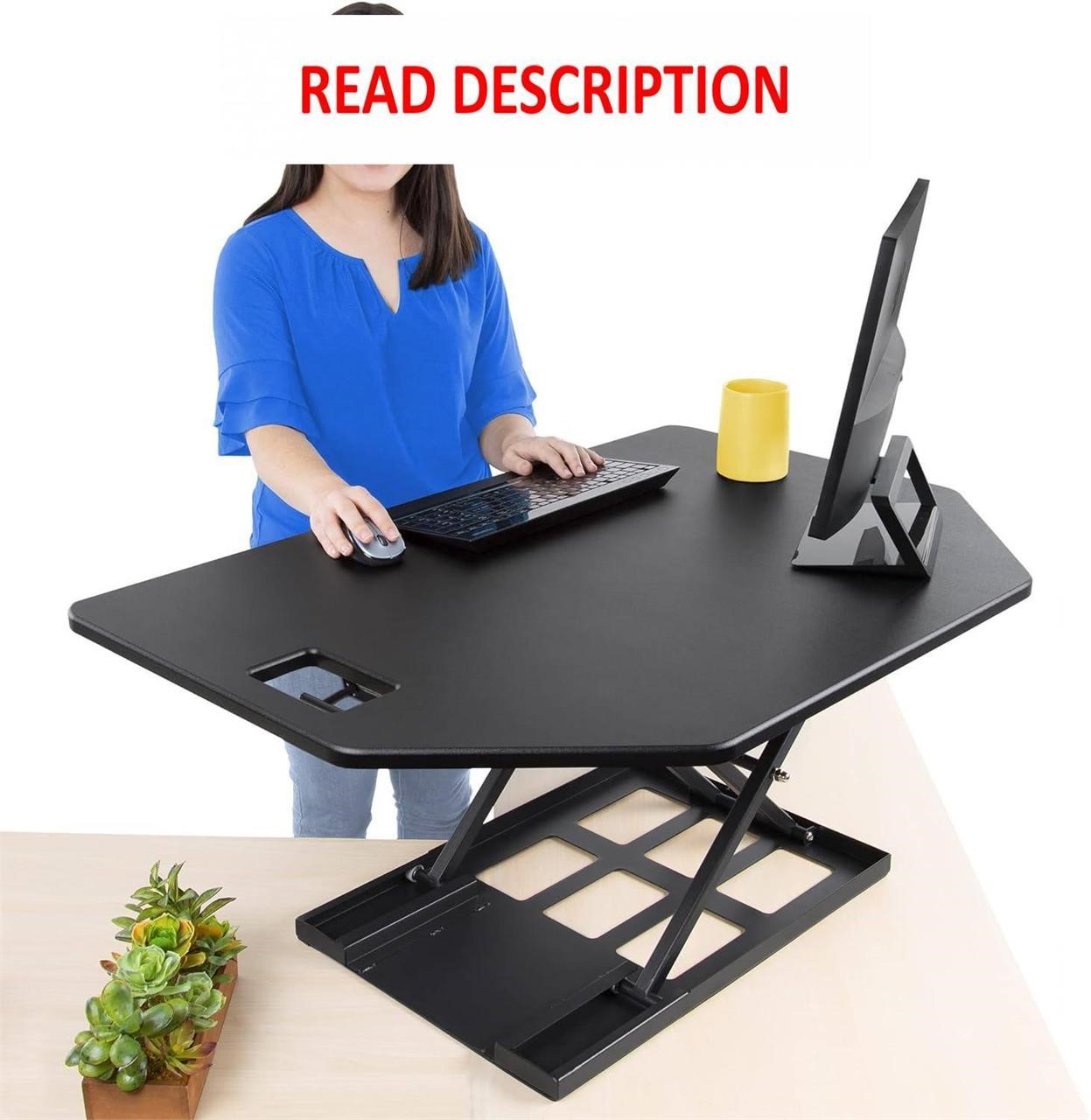 $300  X-Elite Pro Corner Desk | 40 Inch  Black