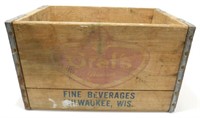 * Vintage Graf's Soda Wood Soda Crate