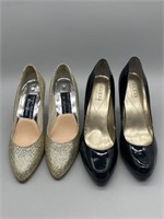 2- Pairs of Ladies Shoes, Size 6 1/2
