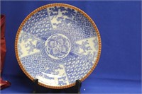 Antique Blue and White Japanese Plate/Charger