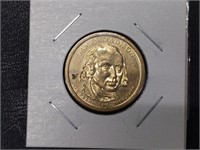 James Madison  one dollar coin
