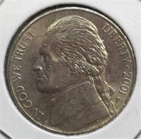 2001 P Jefferson Nickel