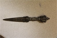 Solid Bronze Tibetan Dagger?