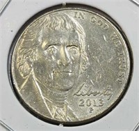 2013 P. Jefferson nickel