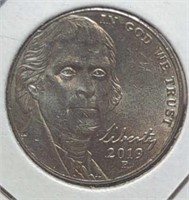 2019 P. Jefferson nickel