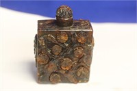 Real Tree Amber Chinese Snuff Bottle