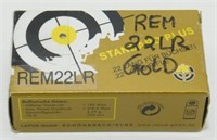 * Box of Remington 22 LR Gold Ammunition