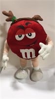 Red stuffed M& M
2ft tall