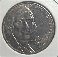2016 p. Jefferson nickel