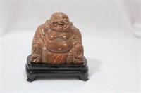 A Most Likely Jasper Stone Buddha