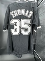 AUTOGRAPHED FRANK THOMAS WHITE SOX JERSEY