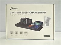 New 2-in-1 wireless charger pad