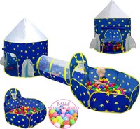 PigPigPen 3pc Kids Tent  Ball Pit  Tunnel