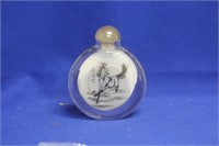 Chinese Crystal or Glass Snuff Bottle