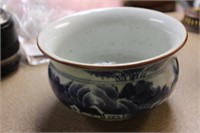 Chinese Blue and White Spitoon Form Bowl