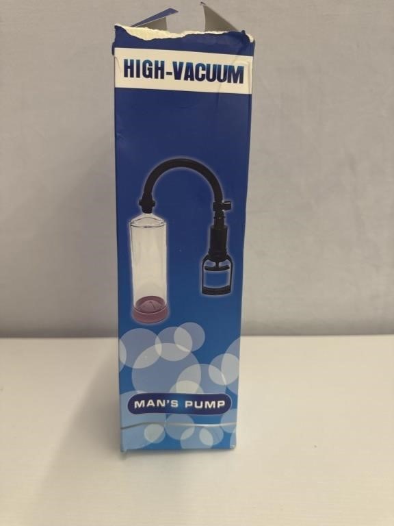 New high vacuum man's pump adults only lot