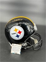 DONNIE SHELL FULL SIZE SIGNED STEELERS HELMET