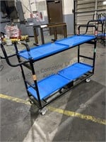 Parts cart on casters 37 x 52 x 16