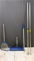 Pool Cleaning Tool W/ 2 Attachments &