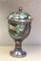 Cloisonne Urn with Lid