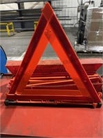 3 pack reflective, safety triangles