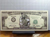 Miss Liberty $1 million bank note