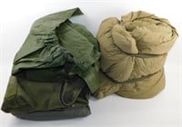 * U.S. Military Sleeping Bag, Flight Suit Pants,