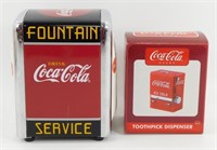 Coca-Cola Fountain Service Napkin Holder &
